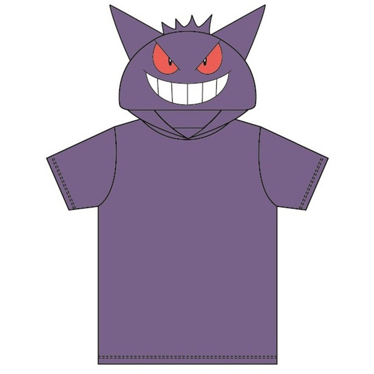 Pokemon Kids Cosplay Hoodie - Gengar