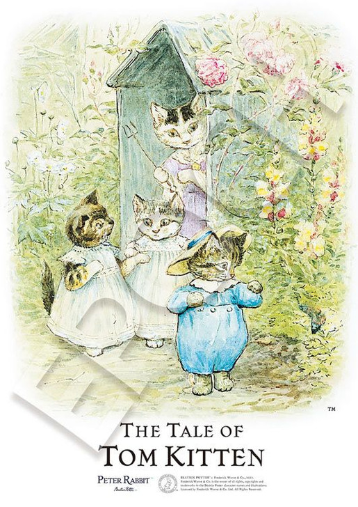 Epoch 04-022 Jigsaw Puzzle Peter Rabbit The Art of Beatrix Potter The Tale of Tom Kitten (216 S-Pieces)