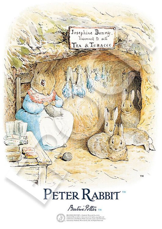 Jigsaw Puzzle Peter Rabbit The Art of Beatrix Potter Mrs