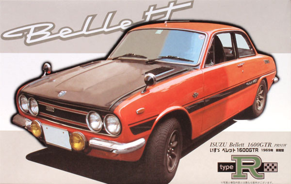 Fujimi ID-86 Isuzu Bellett 1600GTR 1969 1/24 Scale Kit 036199 (4968728036199)