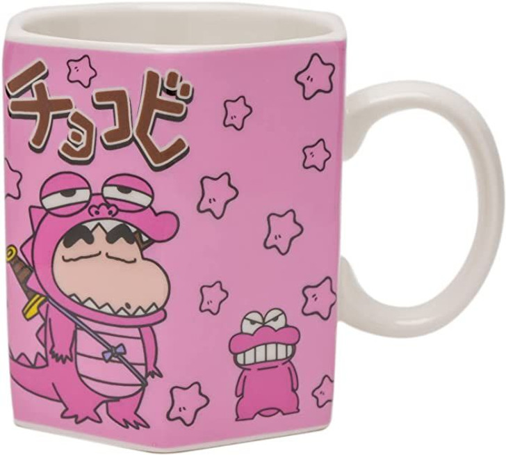T's Factory Crayon Shin-chan Chocobi Pink Mug
