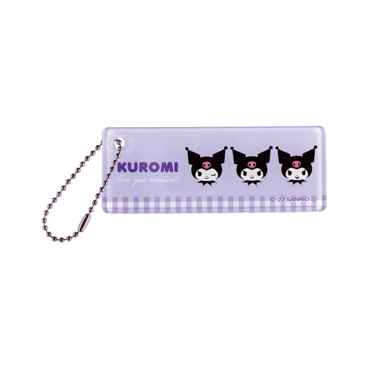 T's Factory Sanrio Mini Mirror Keychain Kuromi