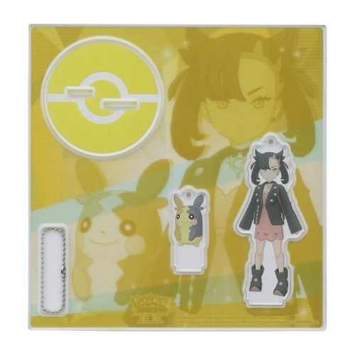 Pokemon Center Original Acrylic Stand Key Chain TRAINERS Salon!! - Morpeko