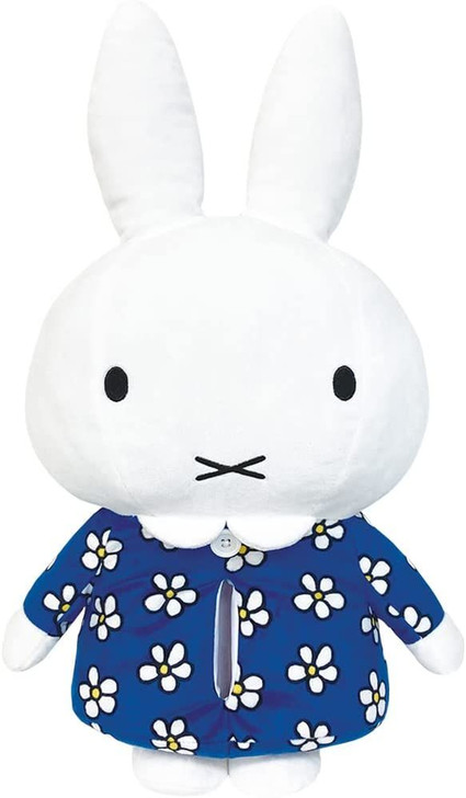 T's Factory Miffy Plush Toy Tissue Case Flower