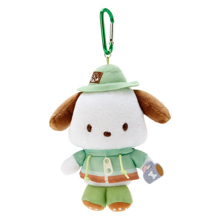 Sanrio Plush Mascot Holder (Cute Camping) Pochacco