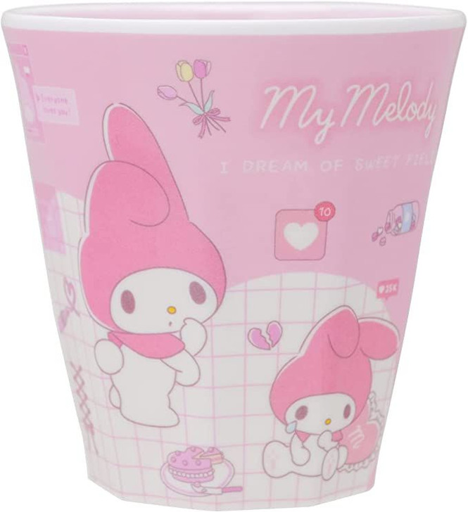 T's Factory Sanrio W Printed Melamine Cup My Melody