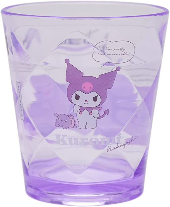 T's Factory Sanrio Acrylic Cup Kuromi Purple