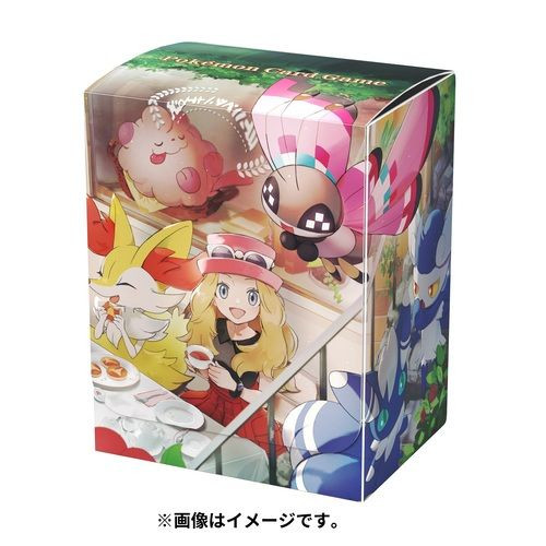 Pokemon Center Original TCG Deck Case Serena's Tea Party