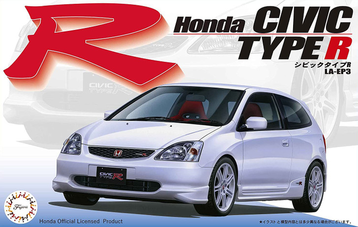 Fujimi Inch Up 1/24 Honda Civic Type R EP3 Plastic Model