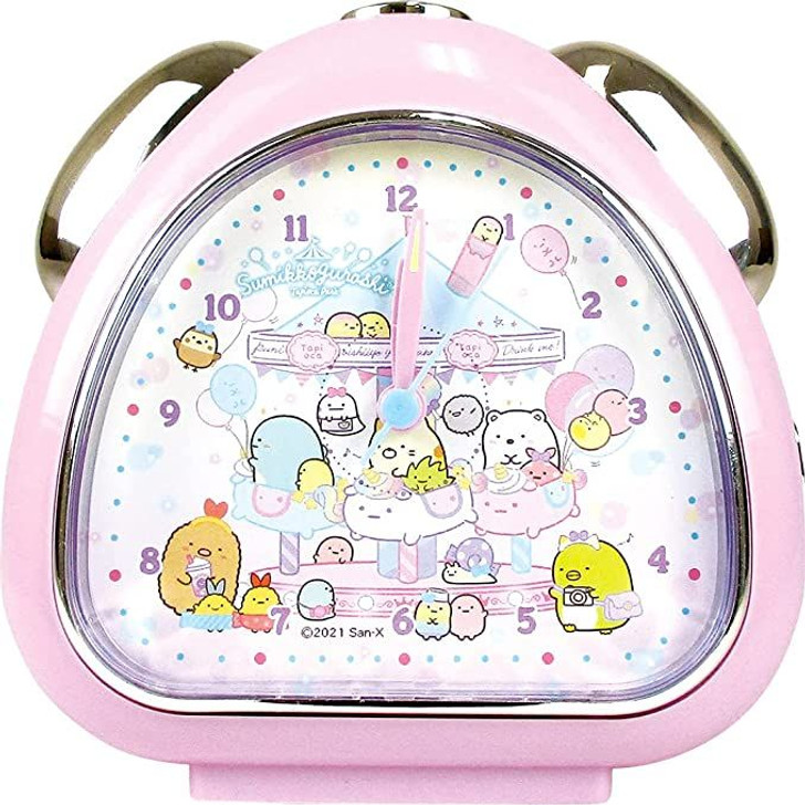 T's Factory Sumikko Gurashi Rice Ball Shaped Clock - Tapioka Park