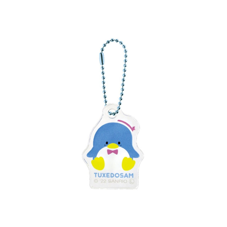 T's Factory Sanrio Mini Acrylic Key chain Tuxedo Sam