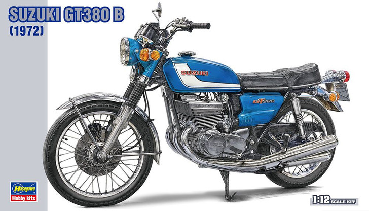 1/12 Suzuki GT380 B (1972) Plastic Model