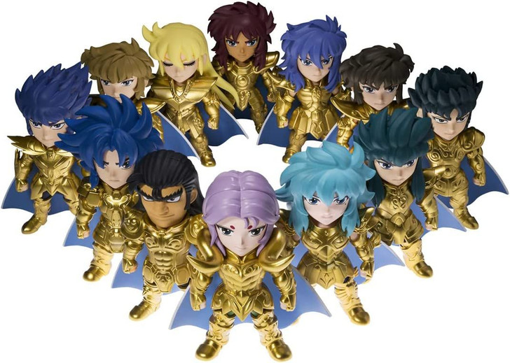 Bandai TAMASHII NATIONS BOX Saint Seiya ARTlized 'Assemble! The Greatest Golden Fighters' 12pcs Box (Saint Seiya)