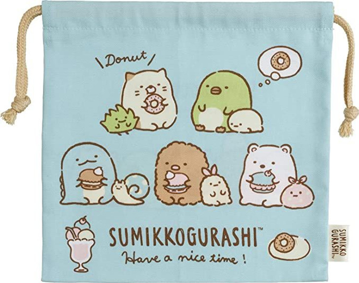 San-x Sumikko Gurashi Drawstring Pouch CA24905