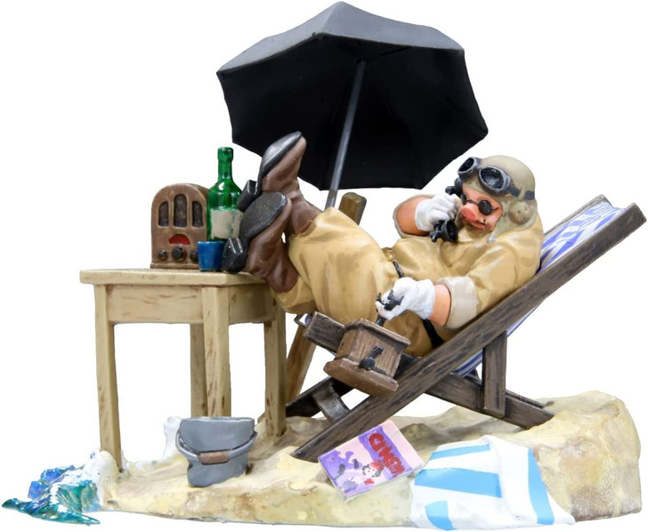 Studio Ghibli Porco Rosso: Porco at The Hideout Plastic Model