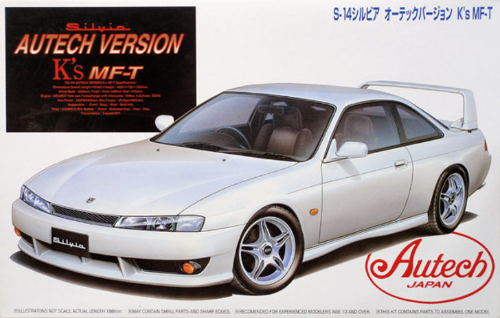 Fujimi ID-98 Nissan Silvia K's Autech Ver S14 1/24 Scale Kit 034386