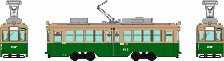 Tomytec Hiroshima Electric Railway Type 650 No.652 (N scale)