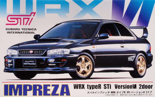 Fujimi ID-99 Subaru Impreza WRX Sti Type-R 1/24 Scale Kit 035321 (4968728035321)