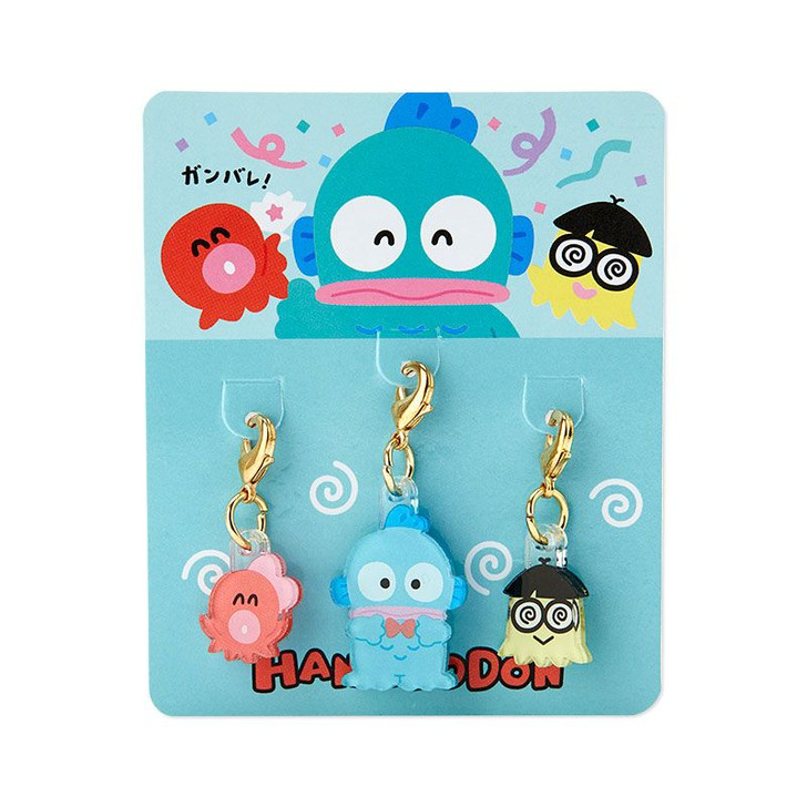 Sanrio Charm Set Hangyodon (My Push is the Best!)