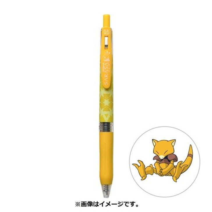 Pokemon Center Original SARASA Ballpoint Pen 0.5mm Pokemon Shirts Pattern Abra