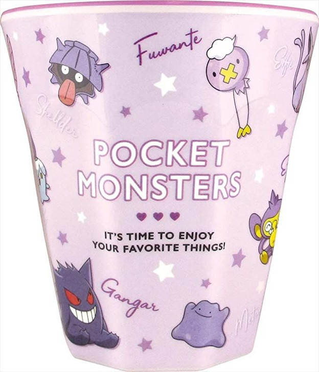 T's Factory Pokemon Center Pokemon Melamine Cup Colors Purple