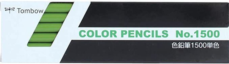 Tombow Colored Pencil 1500 Set of 12 Yellow-Green