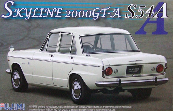Fujimi ID-102 Nissan Skyline 2000GT-A S54A 1/24 Scale Kit 037370 (4968728037370)