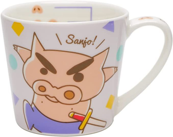 T's Factory Crayon Shin-chan Measuring Mug Buriburizaemon