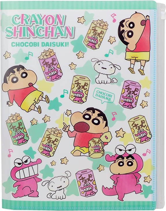 T's Factory Crayon Shin-chan 6 Piece File Folder Chocobi