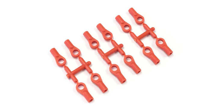 Kyosho LA43RB Ball End (5.8mm/Red)