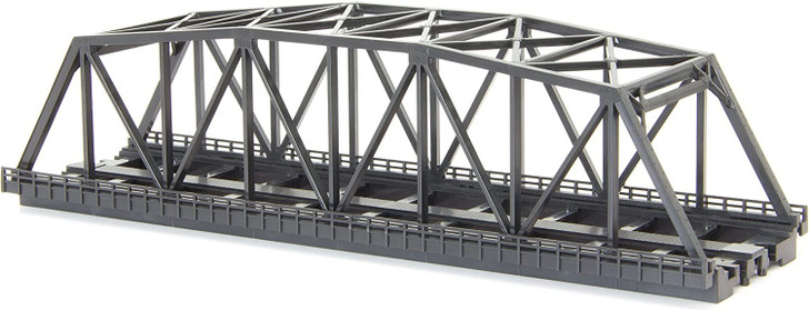 Rokuhan R094 220mm Iron Bridge Double (Black) (1pc.) (Z Scale)
