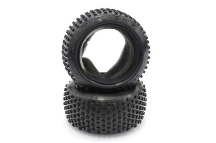 Kyosho OTT244MB Block Tire 50x83x36mm Medium (OPTIMA)