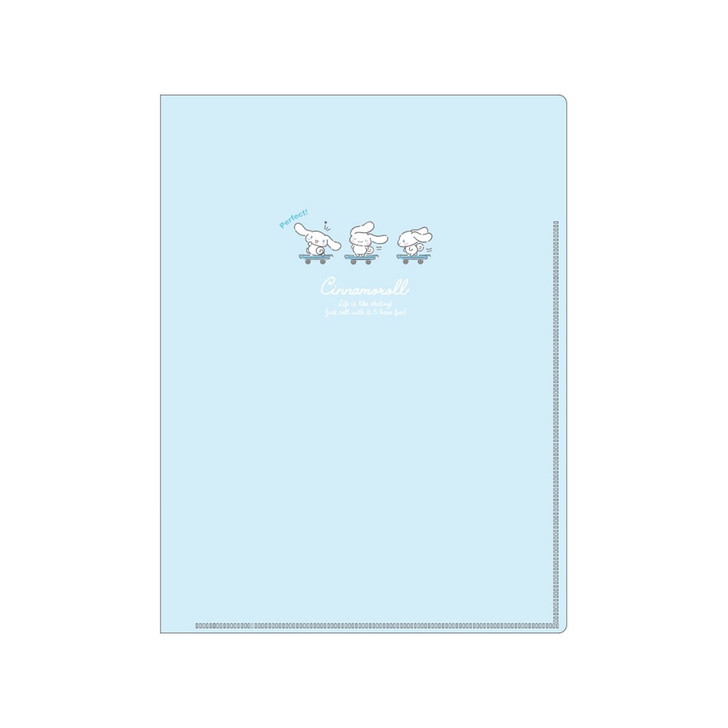 T's Factory Sanrio Double Side Folder with Pocket Cinnamoroll