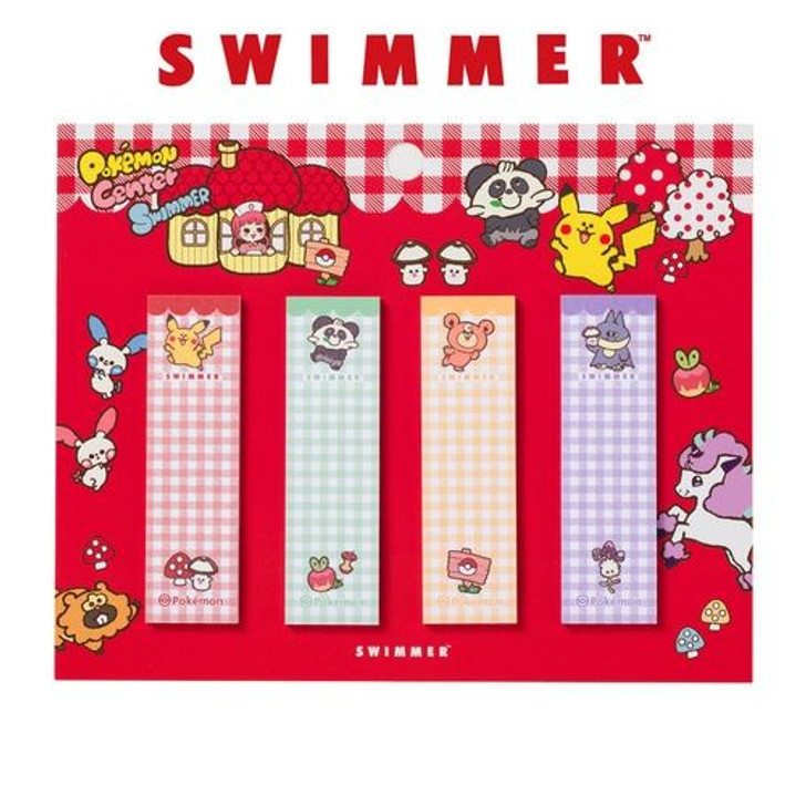 Pokemon Center Henteko Cute Sticky Memo Set