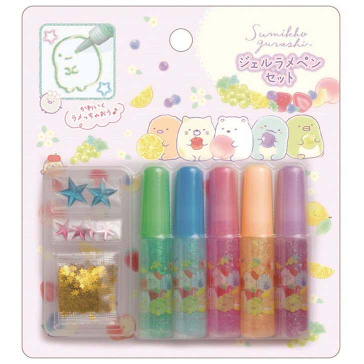 San-x Sumikko Gurashi Glitter Gel Pen Set PR05901