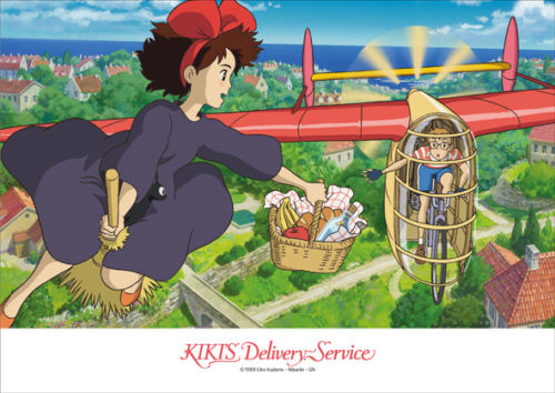 Ensky Jigsaw Puzzle 108-276 Kikis Delivery Service Studio Ghibli (108 Pieces) (4970381172619)