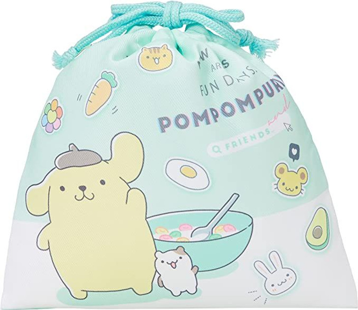 T's Factory Sanrio Drawstring Bag Pom Pom Purin