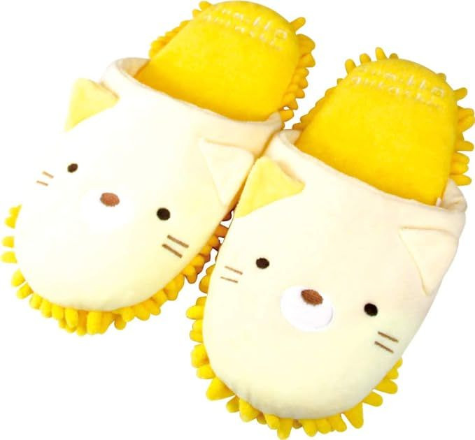 T's Factory Sumikko Gurashi Microfiber Slippers Cat