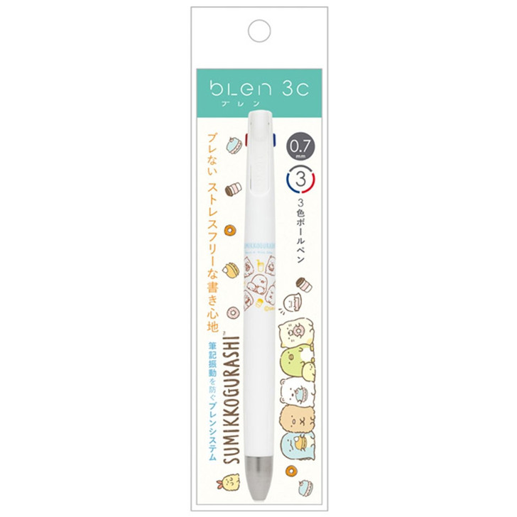San-x Sumikko Gurashi Blen Color Ballpoint Pen 0.7mm White