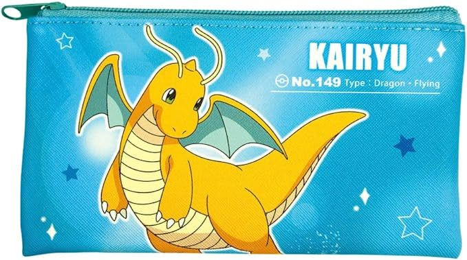 T's Factory Pokemon Multi-Use Flat Pouch Starlight/Dragonite