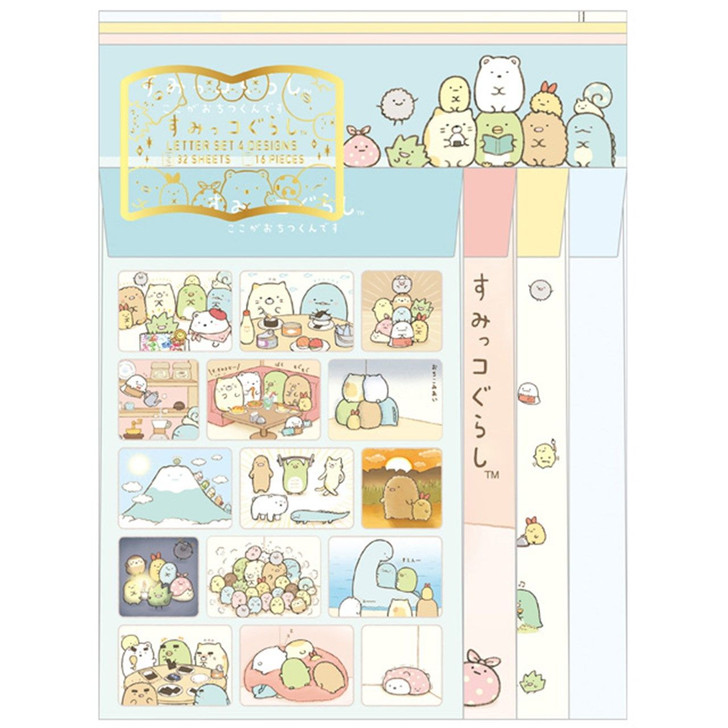 San-x Sumikko Gurashi Letter Set LH76201