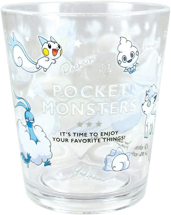T's Factory Pokemon Dot Tumbler - White
