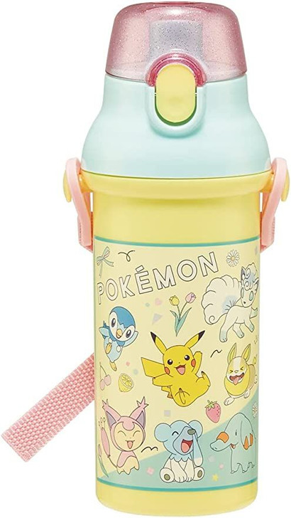 Skater Pokemon New Retro Direct Drinking Plastic Bottle