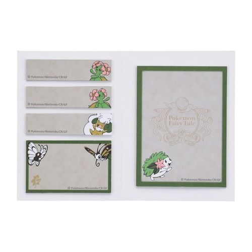 Pokemon Center Original Fairy Tale Sticky Memo Set Shaymin