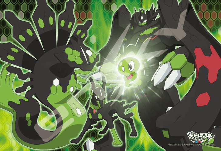 Ensky Jigsaw Puzzle 108-L555  Japanese Anime Pokemon XY&Z (108 L-Pieces) (4970381189730)