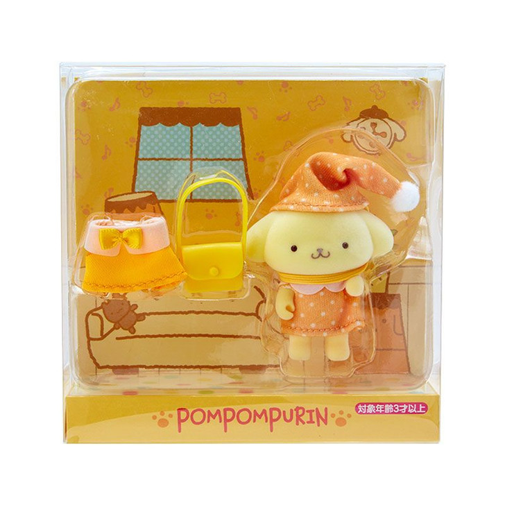 Sanrio Flocky Mascot Pom Pom Porin (Miniature Collection)