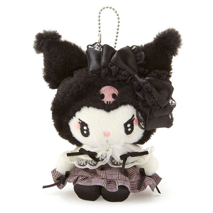 Sanrio Plush Mascot Holder Kuromi  (Midnight Melocro)