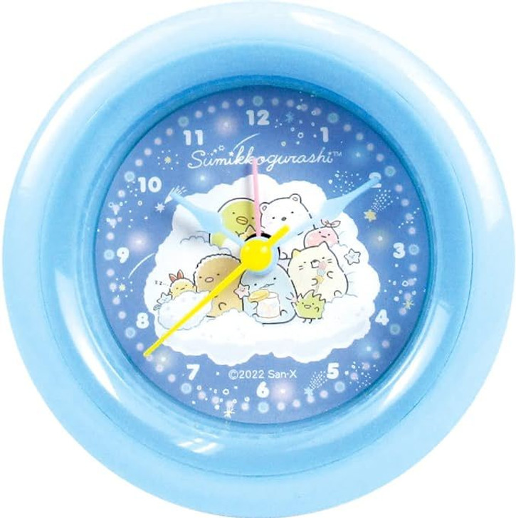 T's Factory Sumikko Gurashi Round Alarm Clock - Starry Sky