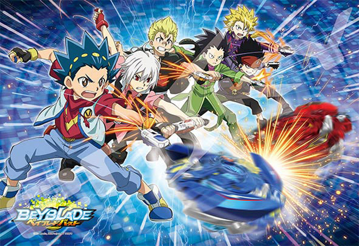 Ensky Jigsaw Puzzle 108-L562 Beyblade Burst (108 L-Pieces) (4970381190934)