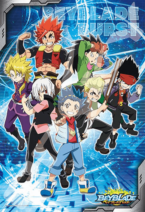 Ensky Jigsaw Puzzle 108-L563 Beyblade Burst (108 L-Pieces)